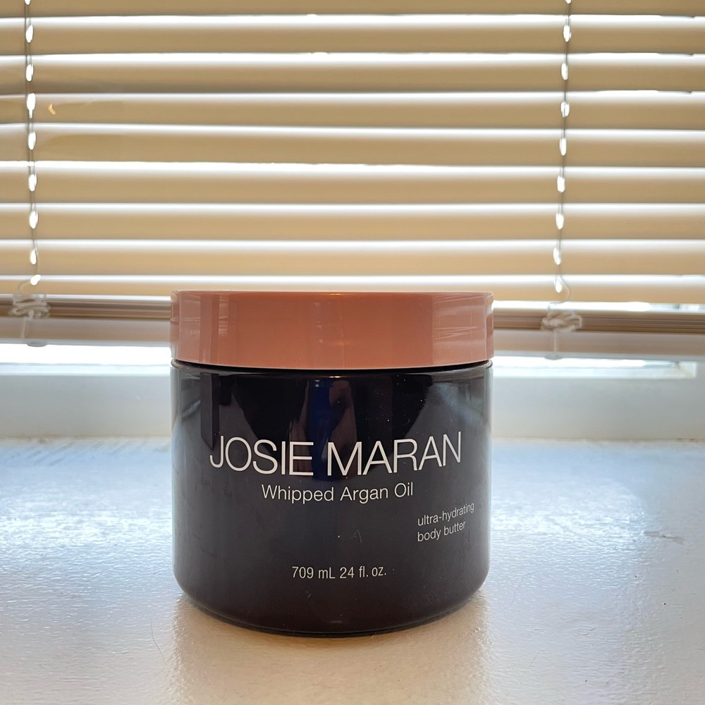 JOSIE MARAN Whipped Argan Oil brand new 709 mL! JUMBO SIZE!!